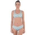 Summer Pattern Criss Cross Bikini Set View1