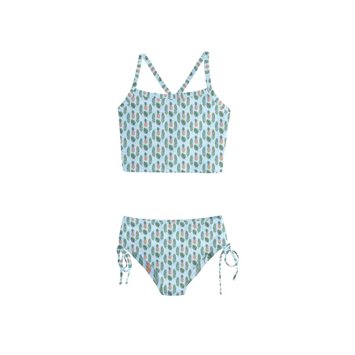 Summer Pattern Girls  Tankini Swimsuit