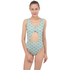 Summer Pattern Center Cut Out Swimsuit by ExtraGoodSauce