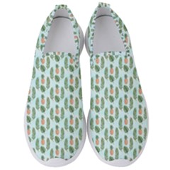 Summer Pattern Men s Slip On Sneakers by ExtraGoodSauce