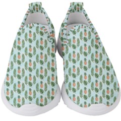 Summer Pattern Kids  Slip On Sneakers by ExtraGoodSauce