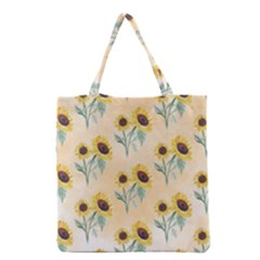 Sunflowers Pattern Grocery Tote Bag