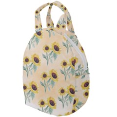 Sunflowers Pattern Travel Backpacks by ExtraGoodSauce