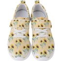 Sunflowers Pattern Men s Velcro Strap Shoes View1