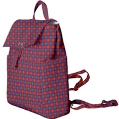 Tartan Pattern Buckle Everyday Backpack by ExtraGoodSauce