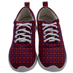 Tartan Pattern Mens Athletic Shoes by ExtraGoodSauce