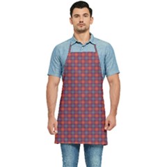 Tartan Pattern Kitchen Apron