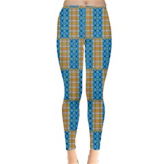 Tartan Pattern Leggings  by ExtraGoodSauce