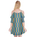 Tartan Pattern Cutout Spaghetti Strap Chiffon Dress View2