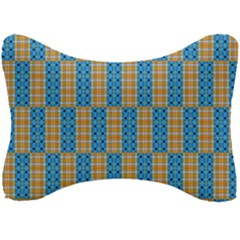 Tartan Pattern Seat Head Rest Cushion by ExtraGoodSauce