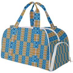 Tartan Pattern Burner Gym Duffel Bag