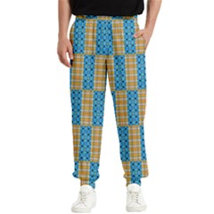 Tartan Pattern Men s Elastic Waist Pants