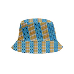 Tartan Pattern Inside Out Bucket Hat (kids)