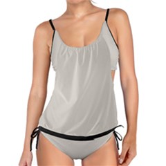 Abalone Grey Tankini Set by FashionBoulevard