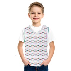 Hearts Pattern Kids  Basketball Tank Top by designsbymallika