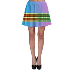 Vaporwave Hack The Planet 4 Skater Skirt by WetdryvacsLair