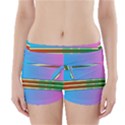 Vaporwave Hack The Planet 4 Boyleg Bikini Wrap Bottoms View1