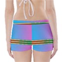 Vaporwave Hack The Planet 4 Boyleg Bikini Wrap Bottoms View2