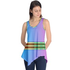 Vaporwave Hack The Planet 4 Sleeveless Tunic by WetdryvacsLair