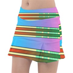 Vaporwave Hack The Planet 4 Classic Tennis Skirt by WetdryvacsLair