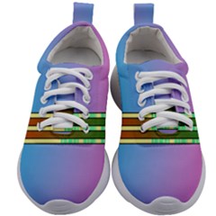 Vaporwave Hack The Planet 4 Kids Athletic Shoes by WetdryvacsLair