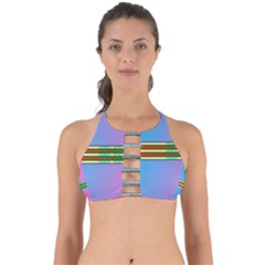 Vaporwave Hack The Planet 4 Perfectly Cut Out Bikini Top by WetdryvacsLair