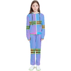 Vaporwave Hack The Planet 4 Kids  Tracksuit