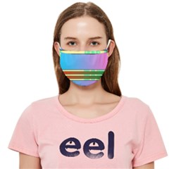 Vaporwave Hack The Planet 4 Cloth Face Mask (adult)