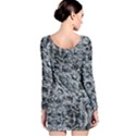 Ice Knot Long Sleeve Velvet Bodycon Dress View2