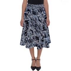 Ice Knot Perfect Length Midi Skirt by MRNStudios