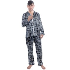 Ice Knot Men s Long Sleeve Satin Pajamas Set by MRNStudios