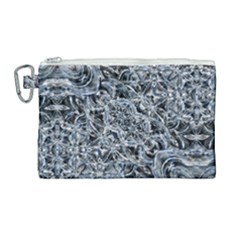 Ice Knot Canvas Cosmetic Bag (large) by MRNStudios