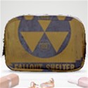 Fallout Shelter In Basement Radiation Sign Make Up Pouch (Small) View1