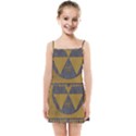 Fallout Shelter In Basement Radiation Sign Kids  Summer Sun Dress View1