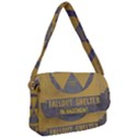 Fallout Shelter In Basement Radiation Sign Courier Bag View1