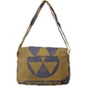 Fallout Shelter In Basement Radiation Sign Courier Bag View3