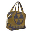 Fallout Shelter In Basement Radiation Sign Boxy Hand Bag View3