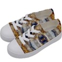 Retro Hippie Vibe Trippy Psychedelic Kids  Low Top Canvas Sneakers View2