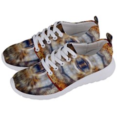 Retro Hippie Vibe Trippy Psychedelic Men s Lightweight Sports Shoes by CrypticFragmentsDesign