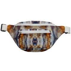 Retro Hippie Vibe Trippy Psychedelic Fanny Pack by CrypticFragmentsDesign