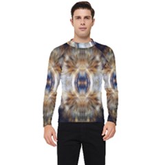 Retro Hippie Vibe Trippy Psychedelic Men s Long Sleeve Rash Guard