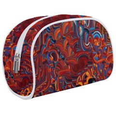 Phoenix In The Rain Abstract Pattern Make Up Case (medium) by CrypticFragmentsDesign