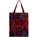 Phoenix Rising Colorful Abstract Art Zipper Classic Tote Bag View1