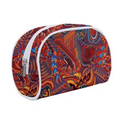 Phoenix Rising Colorful Abstract Art Make Up Case (small) by CrypticFragmentsDesign