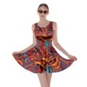 Phoenix Rising Colorful Abstract Art Skater Dress View1