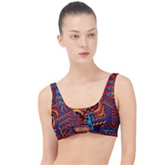 Phoenix Rising Colorful Abstract Art The Little Details Bikini Top by CrypticFragmentsDesign