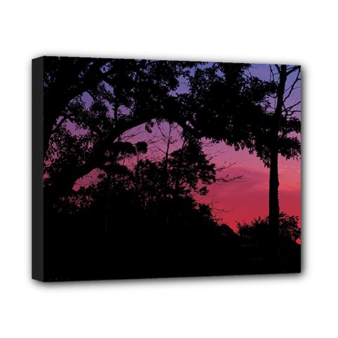 Sunset Landscape High Contrast Photo Canvas 10  X 8  (stretched) by dflcprintsclothing