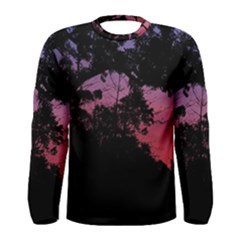 Sunset Landscape High Contrast Photo Men s Long Sleeve Tee by dflcprintsclothing