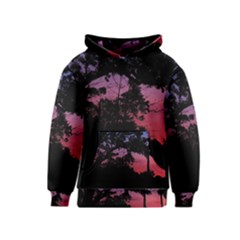 Sunset Landscape High Contrast Photo Kids  Pullover Hoodie