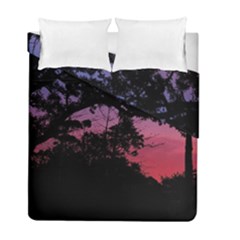 Sunset Landscape High Contrast Photo Duvet Cover Double Side (full/ Double Size)